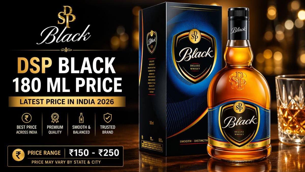 DSP Black 180 Ml Price in India 2026