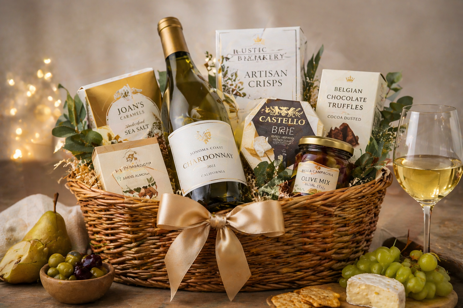 How a Chardonnay Gift Basket Reflects Taste, Thought, and Occasion